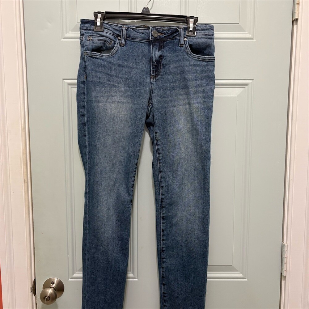 Kut From The Kloth Catherine Boyfriend Jeans Womens Size 6 Medium Wash